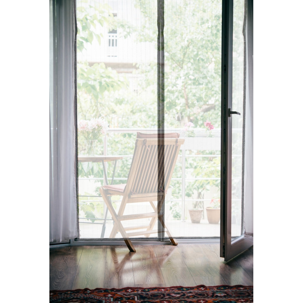 Magnetinis durų tinklelis nuo uodų 100x210cm-Namai, laisvalaikis, turizmas, Namų apyvokos prekės-e-vaikas