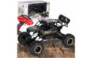 RC automobilis Rock Crawler 1:12 4WD METAL juodas