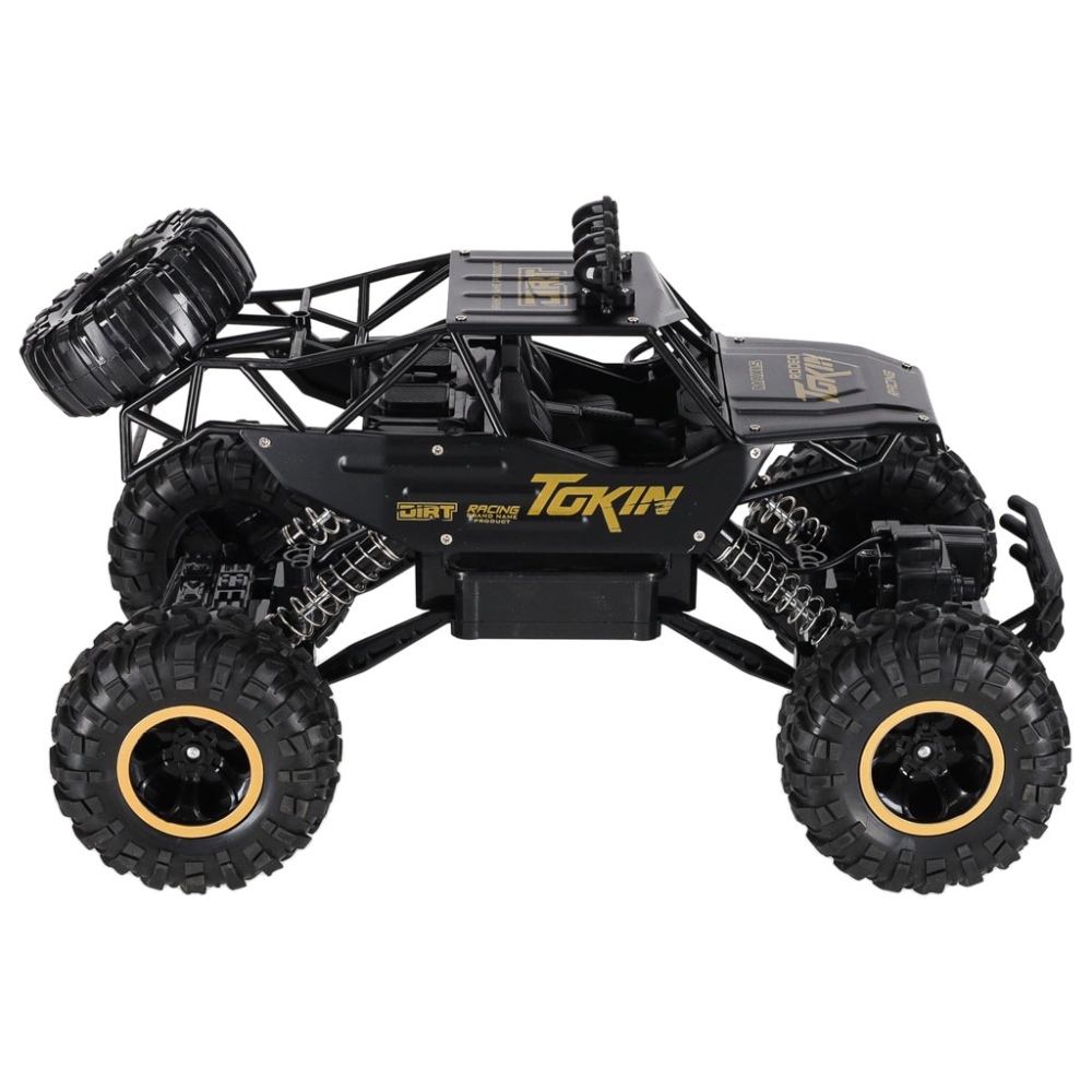 RC automobilis Rock Crawler 1:12 4WD METAL juodas-Žaislai, Auto ir transporto žaislai, Valdomos radijo bangomis-e-vaikas