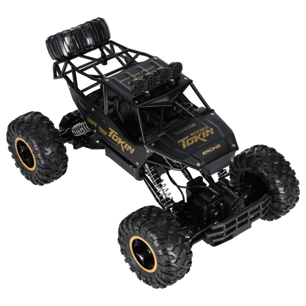 RC automobilis Rock Crawler 1:12 4WD METAL juodas-Žaislai, Auto ir transporto žaislai, Valdomos radijo bangomis-e-vaikas