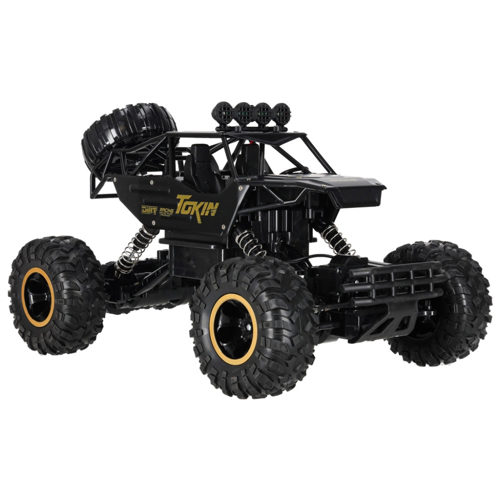 RC automobilis Rock Crawler 1:12 4WD METAL juodas-Žaislai, Auto ir transporto žaislai, Valdomos radijo bangomis-e-vaikas