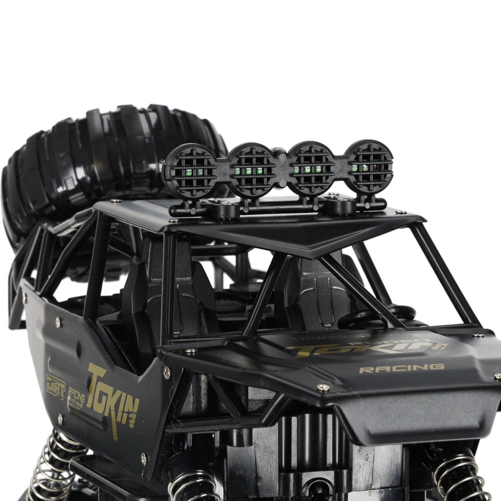 RC automobilis Rock Crawler 1:12 4WD METAL juodas