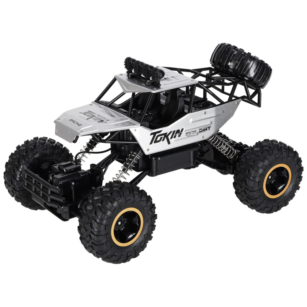 RC automobilis Rock Crawler 1:12 4WD METAL silver-Žaislai, Auto ir transporto žaislai, Valdomos radijo bangomis-e-vaikas