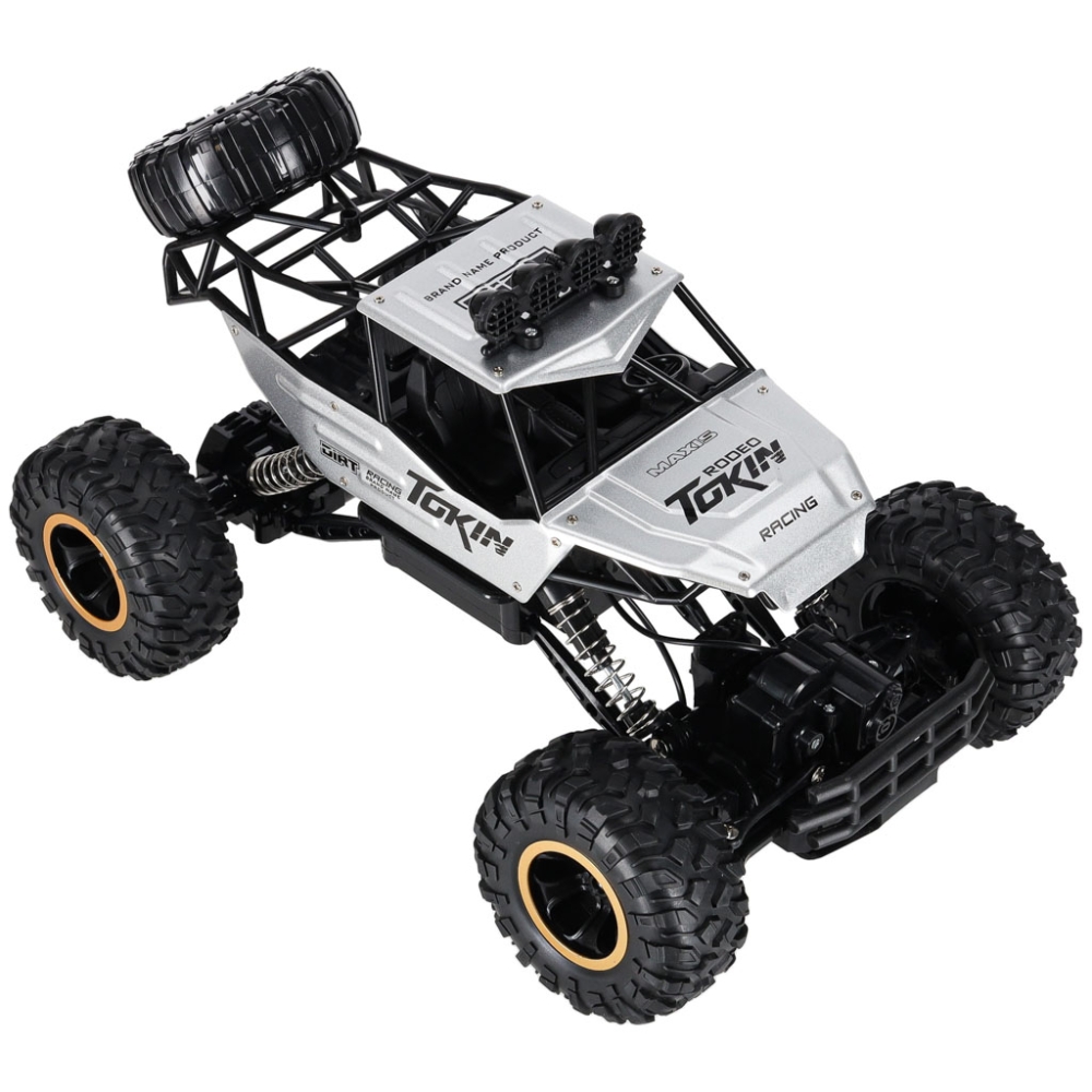 RC automobilis Rock Crawler 1:12 4WD METAL silver-Žaislai, Auto ir transporto žaislai, Valdomos radijo bangomis-e-vaikas