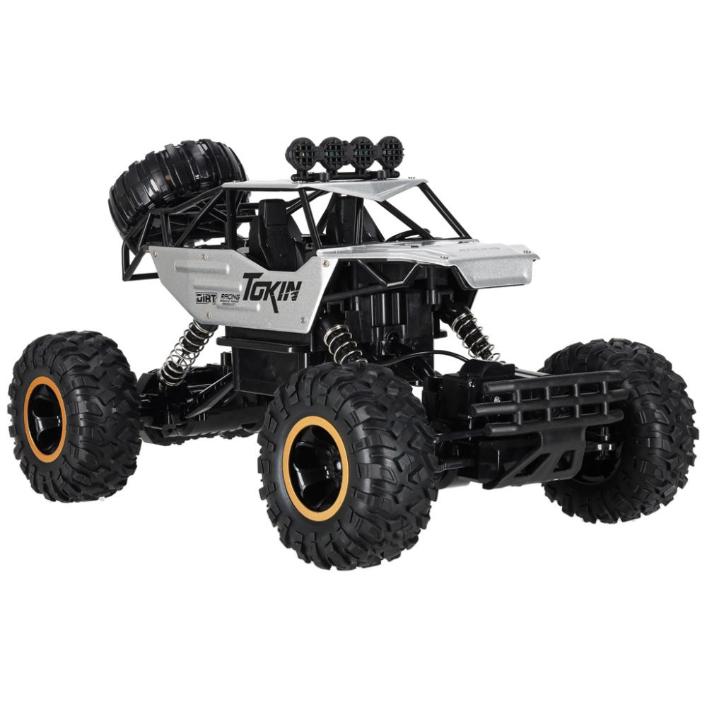 RC automobilis Rock Crawler 1:12 4WD METAL silver-Žaislai, Auto ir transporto žaislai, Valdomos radijo bangomis-e-vaikas