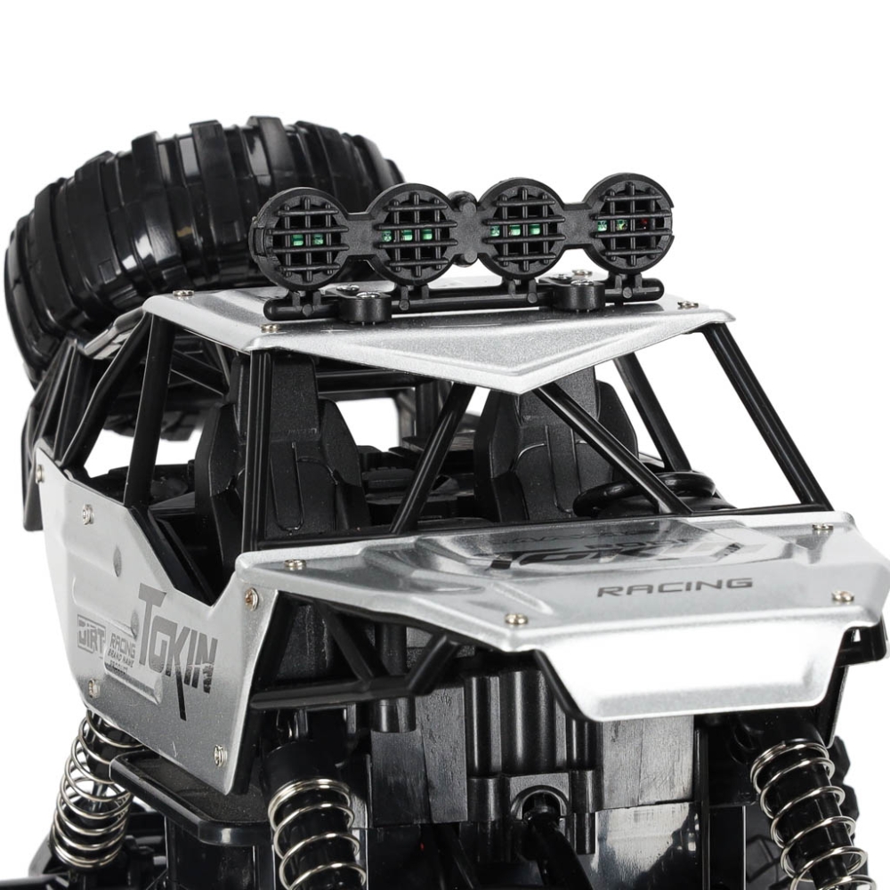 RC automobilis Rock Crawler 1:12 4WD METAL silver-Žaislai, Auto ir transporto žaislai, Valdomos radijo bangomis-e-vaikas
