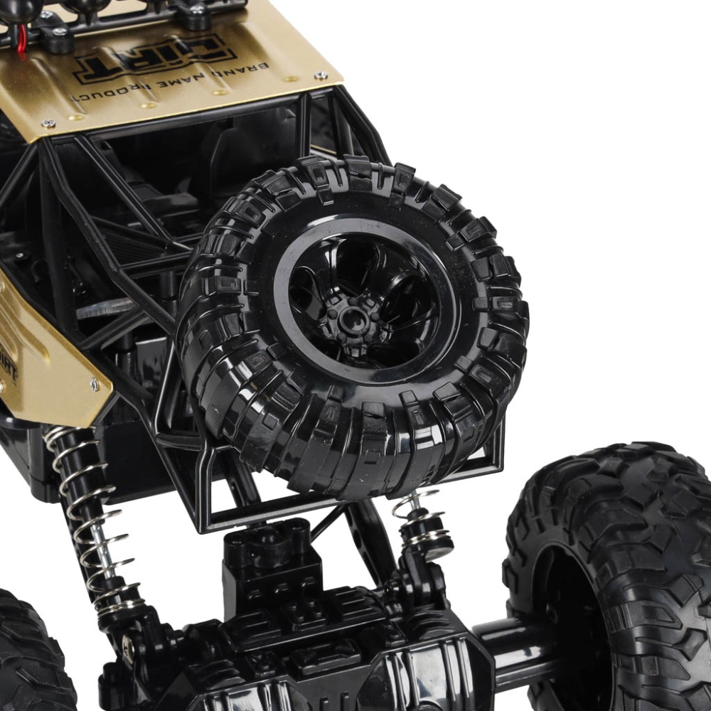 RC automobilis Rock Crawler 1:12 4WD METAL aukso spalvos-Žaislai, Auto ir transporto žaislai, Valdomos radijo bangomis-e-vaikas