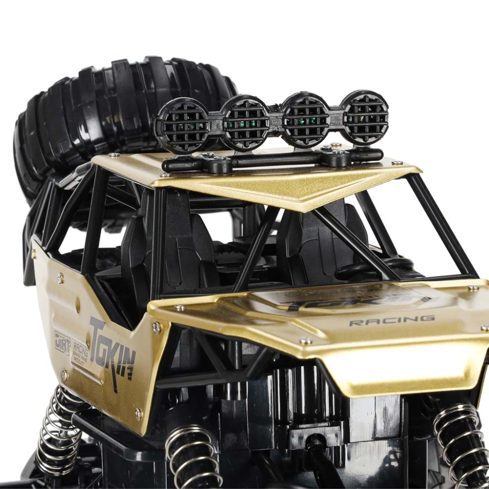 RC automobilis Rock Crawler 1:12 4WD METAL aukso spalvos-Žaislai, Auto ir transporto žaislai, Valdomos radijo bangomis-e-vaikas