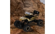 RC automobilis Rock Crawler 1:12 4WD METAL aukso spalvos
