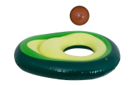 Pripučiamas plaukimo čiužinys su avokado kamuoliu 150 cm XL-Žaislai, Lauko žaislai, Pripučiami ratai, žaislai, čiužiniai-e-vaika