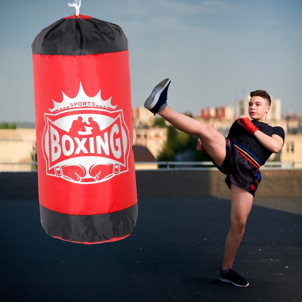 Bokso rinkinys - maišas ir pirštinės-Žaislai, Lauko žaislai, Lauko žaidimai ir sporto prekės, Žaidimai, sporto prekės-e-vaikas