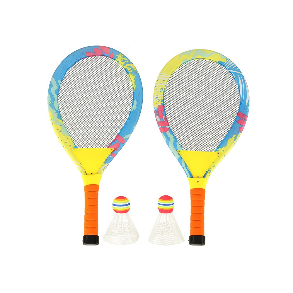 LED šviečiančios teniso raketės + smiginis-Žaislai, Lauko žaislai, Lauko žaidimai ir sporto prekės, Žaidimai, sporto prekės-e-va