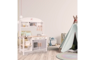 Vaikiška medinė virtuvė MDF MODERN CLASSIC+ priedai