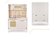 Vaikiška retro MDF medinė virtuvė su BOHO aksesuarais