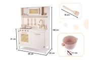 Vaikiška retro MDF medinė virtuvė su BOHO aksesuarais