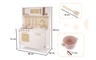 Vaikiška retro MDF medinė virtuvė su BOHO aksesuarais
