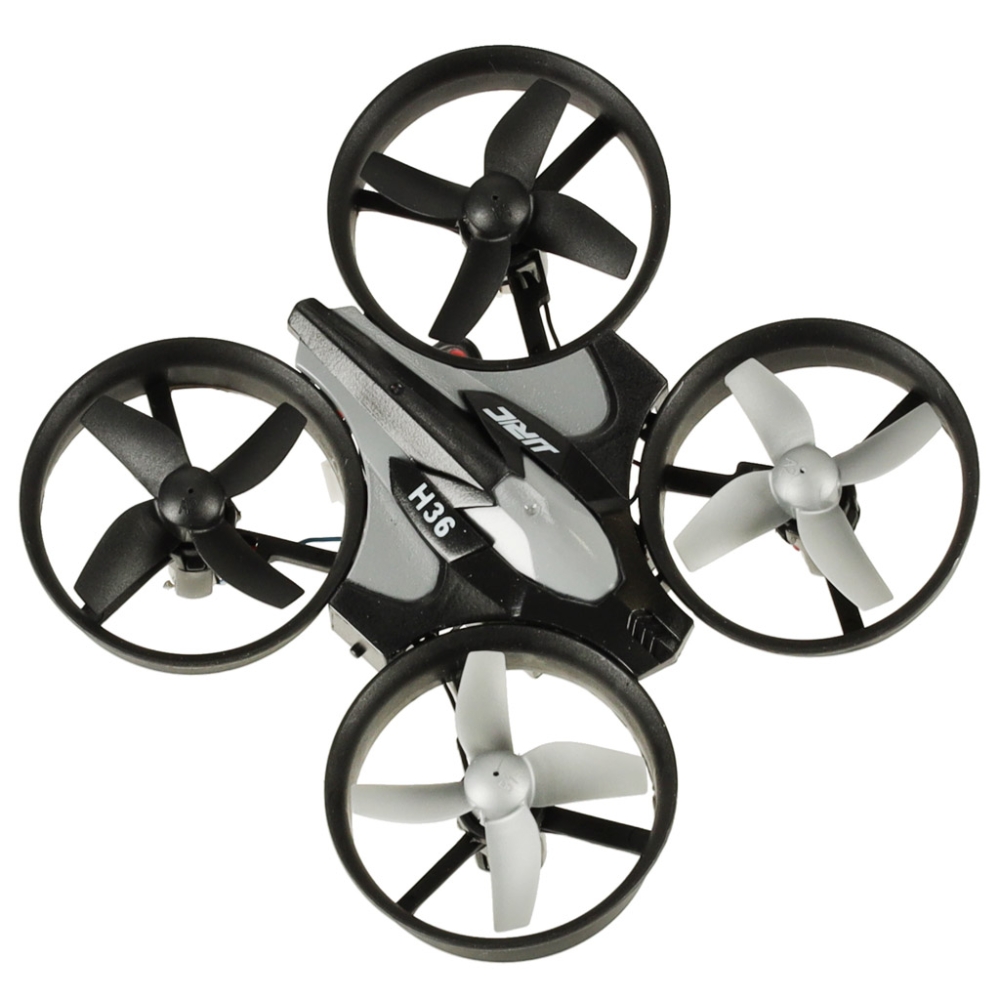 RC dronas JJRC H36 mini 2.4GHz 4CH 6 ašių juodas-Žaislai, Auto ir transporto žaislai, Dronai-e-vaikas
