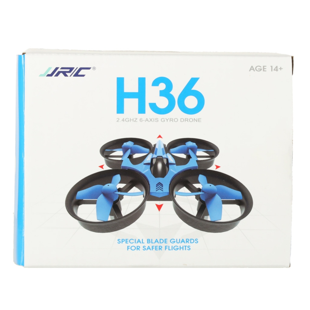 RC dronas JJRC H36 mini 2.4GHz 4CH 6 ašių juodas-Žaislai, Auto ir transporto žaislai, Dronai-e-vaikas