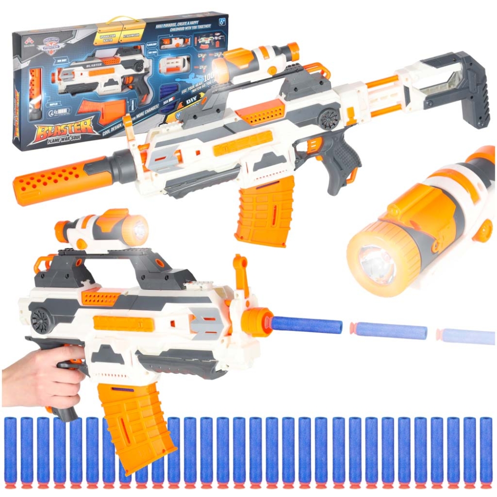 Modulinis šautuvas Fantastic Blaster 4-in-1 30 šovinių-Žaislai, Žaisliniai ginklai ir šoviniai, Žaisliniai ginklai-e-vaikas