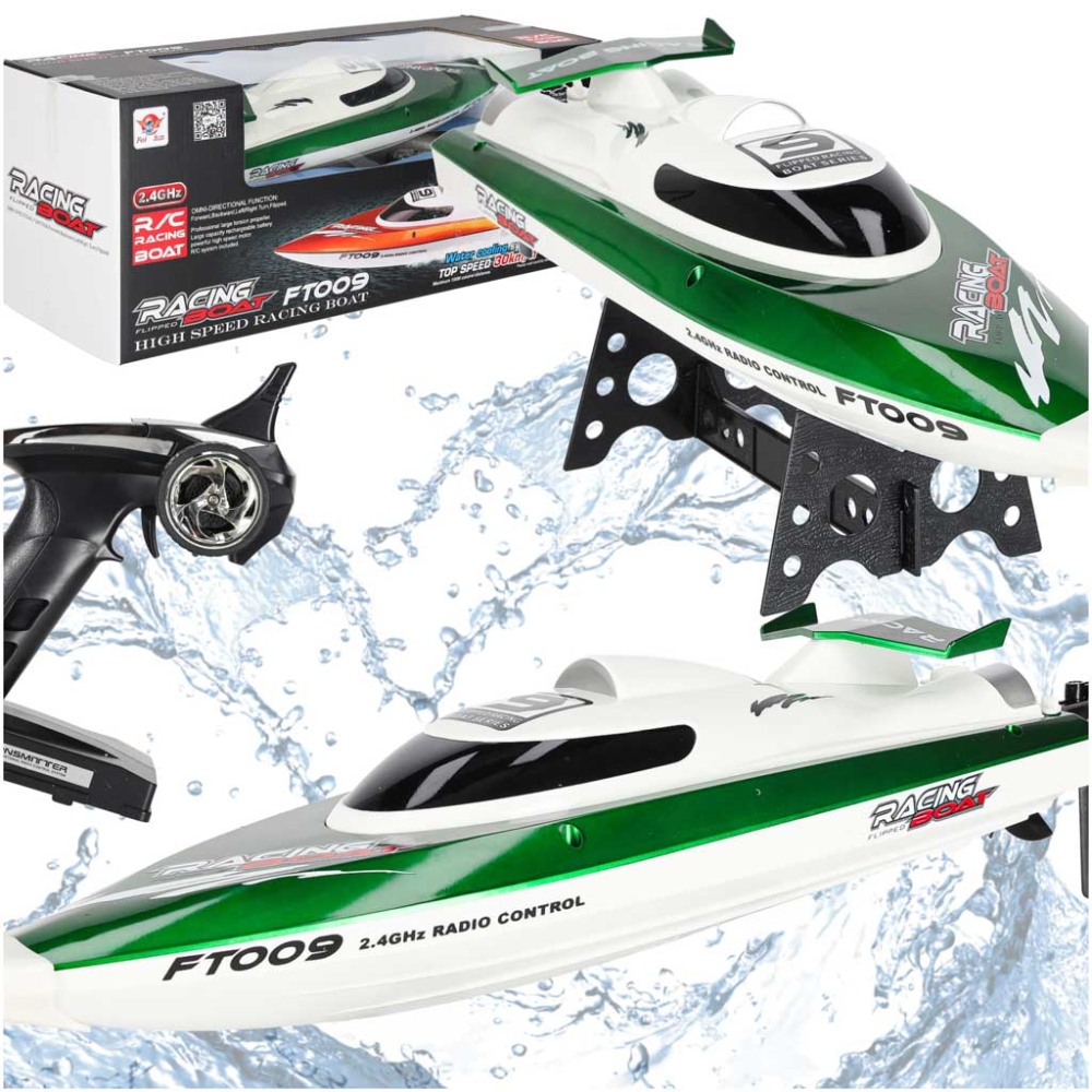RC nuotolinio valdymo valtis FT009 žalia-Žaislai, Auto ir transporto žaislai, Laivai-e-vaikas