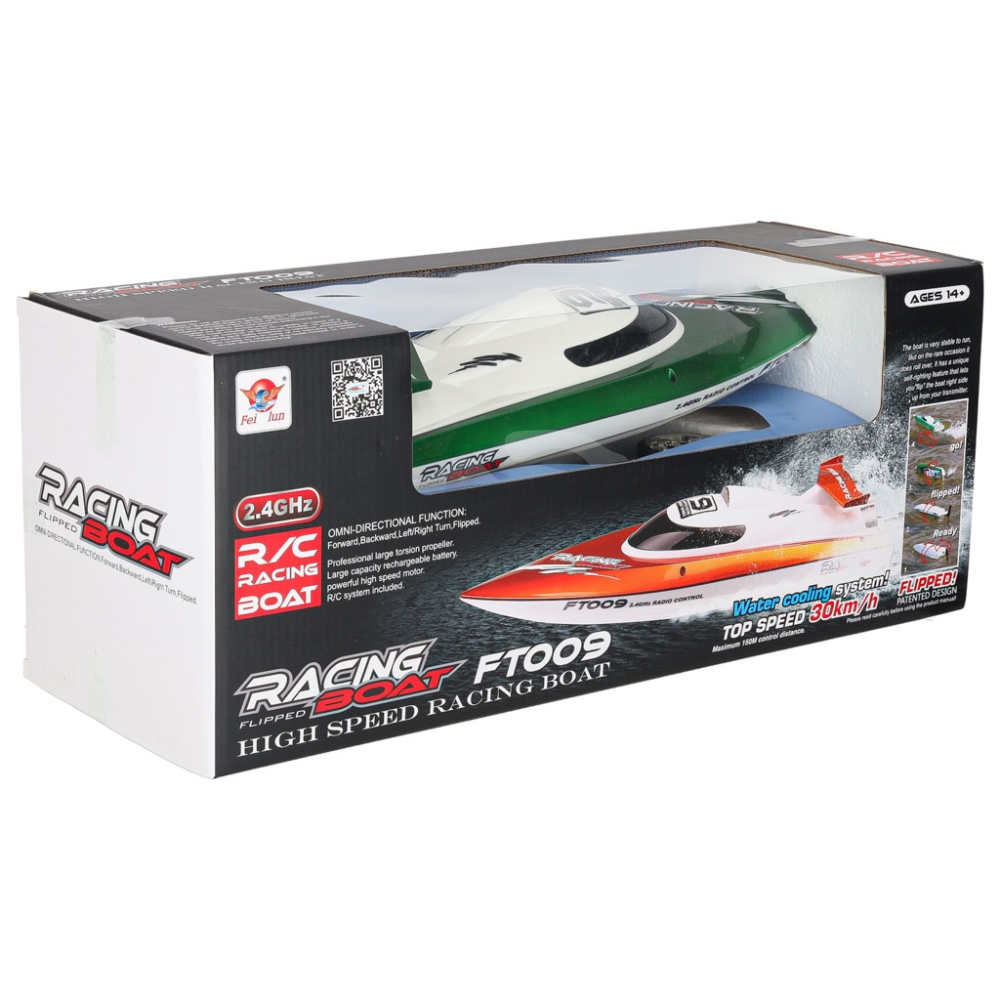 RC nuotolinio valdymo valtis FT009 žalia-Žaislai, Auto ir transporto žaislai, Laivai-e-vaikas