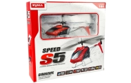SYMA S5 RC sraigtasparnis 3CH raudonas