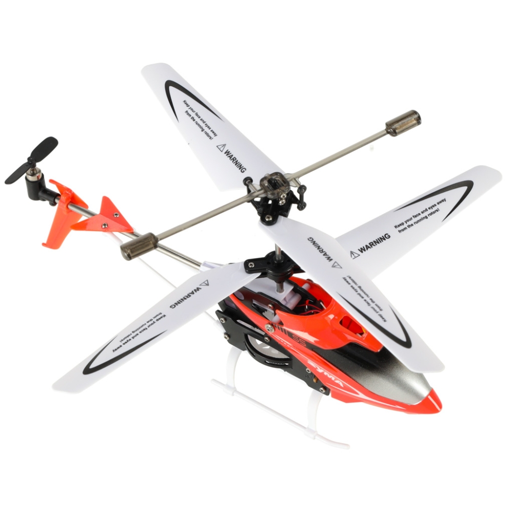 SYMA S5 RC sraigtasparnis 3CH raudonas-Žaislai, Auto ir transporto žaislai, Lėktuvai-e-vaikas