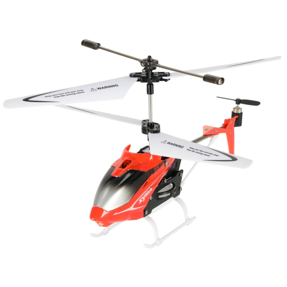 SYMA S5 RC sraigtasparnis 3CH raudonas-Žaislai, Auto ir transporto žaislai, Lėktuvai-e-vaikas