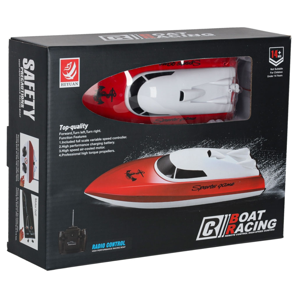 RC valtis 4CH mini CP802 raudona-Žaislai, Auto ir transporto žaislai, Laivai-e-vaikas