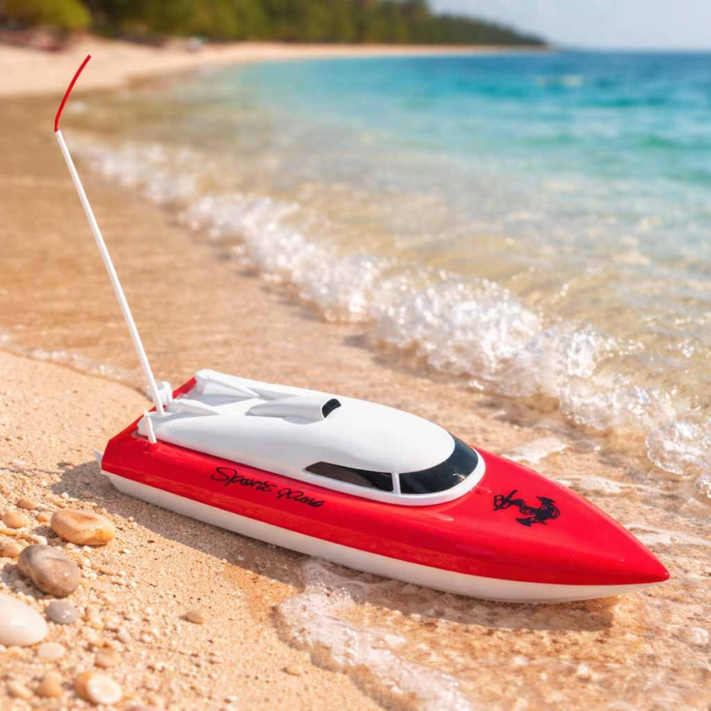 RC valtis 4CH mini CP802 raudona-Žaislai, Auto ir transporto žaislai, Laivai-e-vaikas
