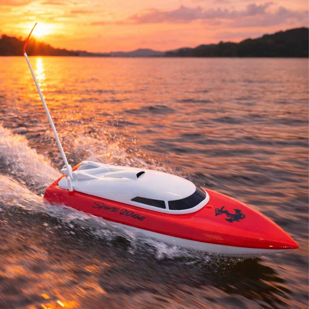 RC valtis 4CH mini CP802 raudona-Žaislai, Auto ir transporto žaislai, Laivai-e-vaikas