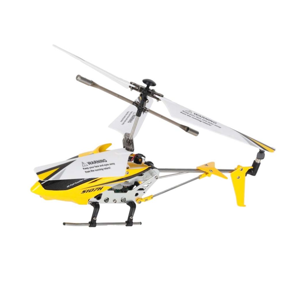 RC sraigtasparnis SYMA S107H 2.4GHz RTF geltonos spalvos-Žaislai, Auto ir transporto žaislai, Lėktuvai-e-vaikas