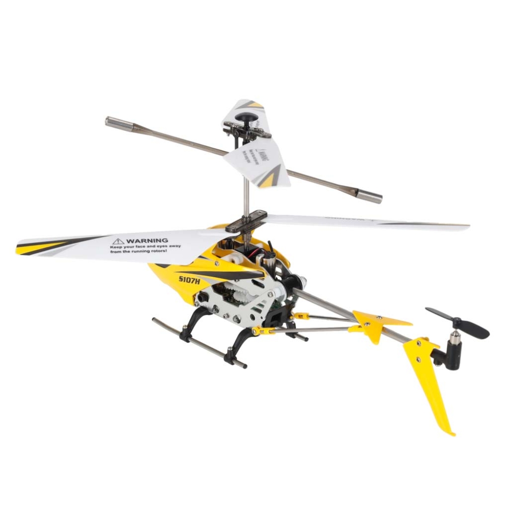 RC sraigtasparnis SYMA S107H 2.4GHz RTF geltonos spalvos-Žaislai, Auto ir transporto žaislai, Lėktuvai-e-vaikas