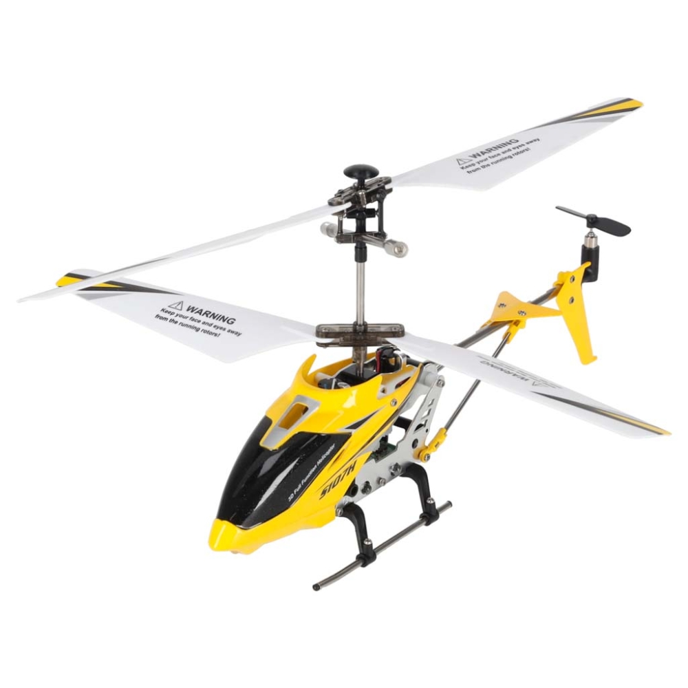 RC sraigtasparnis SYMA S107H 2.4GHz RTF geltonos spalvos-Žaislai, Auto ir transporto žaislai, Lėktuvai-e-vaikas