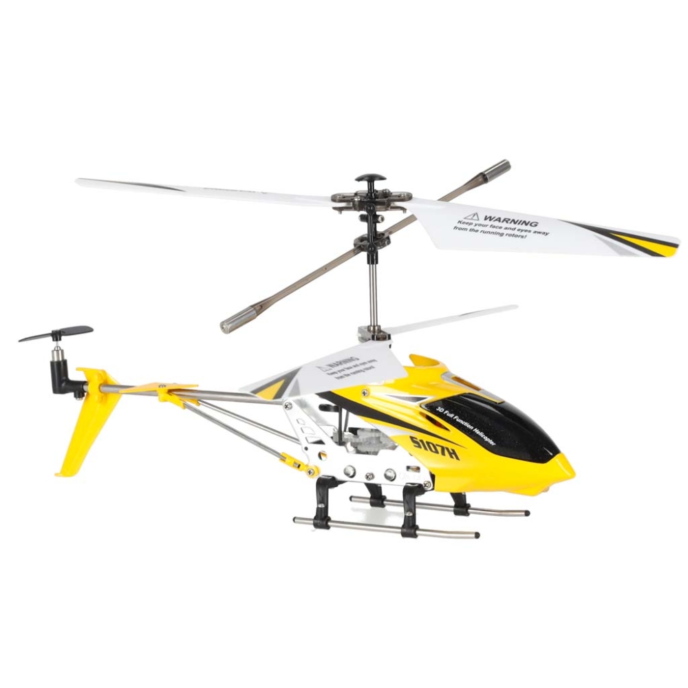 RC sraigtasparnis SYMA S107H 2.4GHz RTF geltonos spalvos-Žaislai, Auto ir transporto žaislai, Lėktuvai-e-vaikas