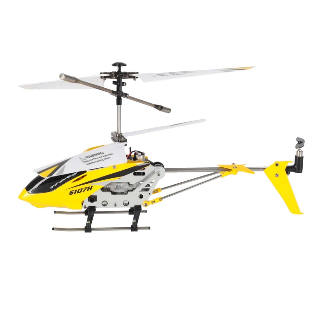 RC sraigtasparnis SYMA S107H 2.4GHz RTF geltonos spalvos-Žaislai, Auto ir transporto žaislai, Lėktuvai-e-vaikas