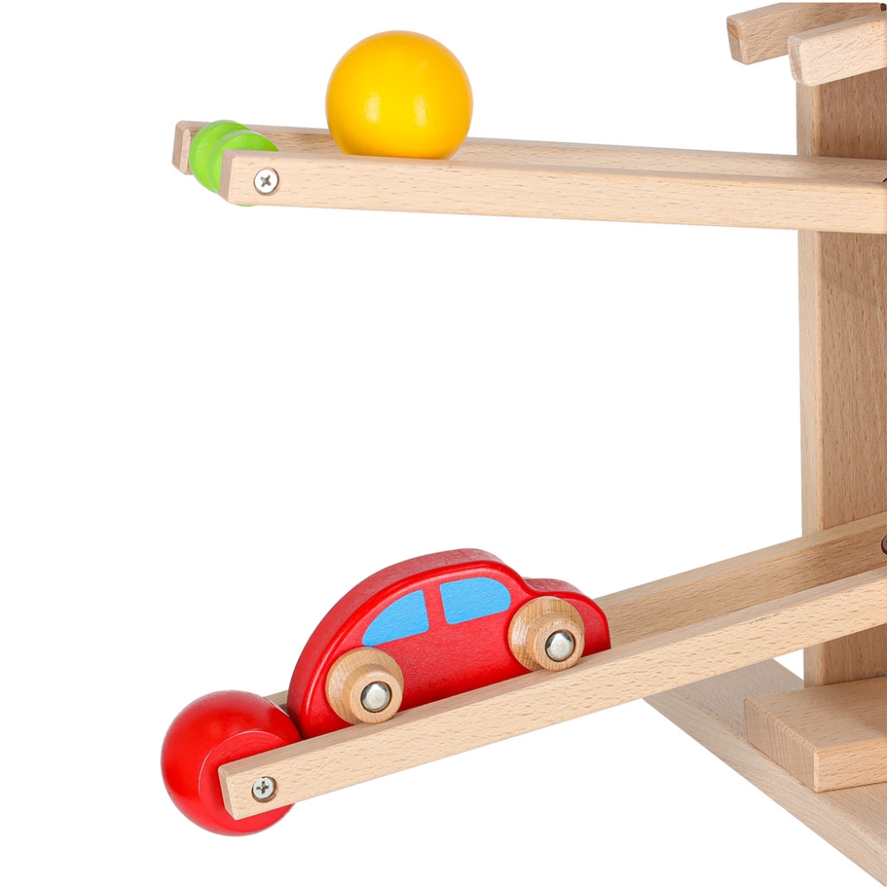 Medinis Montessori kamuoliukų takas XXL-Žaislai, Kūdikiams, Žaislai mažyliams (iki 4 m.