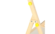 Magnetinė kreidinė lenta su popieriumi ir abaku 90 cm-Žaislai, Lavinamieji žaislai, Molbertai, piešimo lentos-e-vaikas