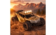 RC visureigis drifto automobilis 20 km/h rudas