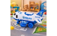 Transporterio lėktuvas + 3 policijos automobiliai