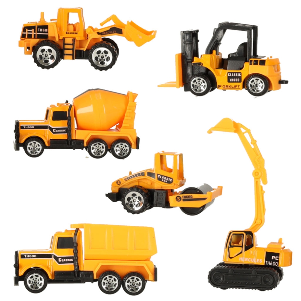 Statybinių automobilių rinkinys iš 6 dalių-Žaislai, Auto ir transporto žaislai, Mašinos-e-vaikas
