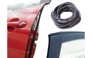 Automobilio durelių krašto apsauga 5 m, juoda