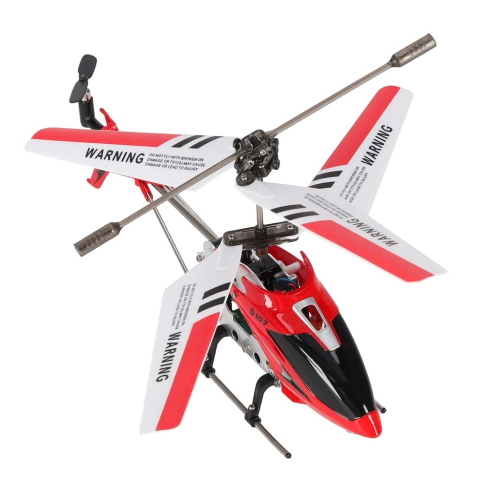 RC sraigtasparnis SYMA S107G raudonas-Žaislai, Auto ir transporto žaislai, Lėktuvai-e-vaikas