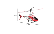SYMA S107G RC sraigtasparnis raudonos spalvos