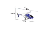 SYMA S107G RC sraigtasparnis mėlynos spalvos