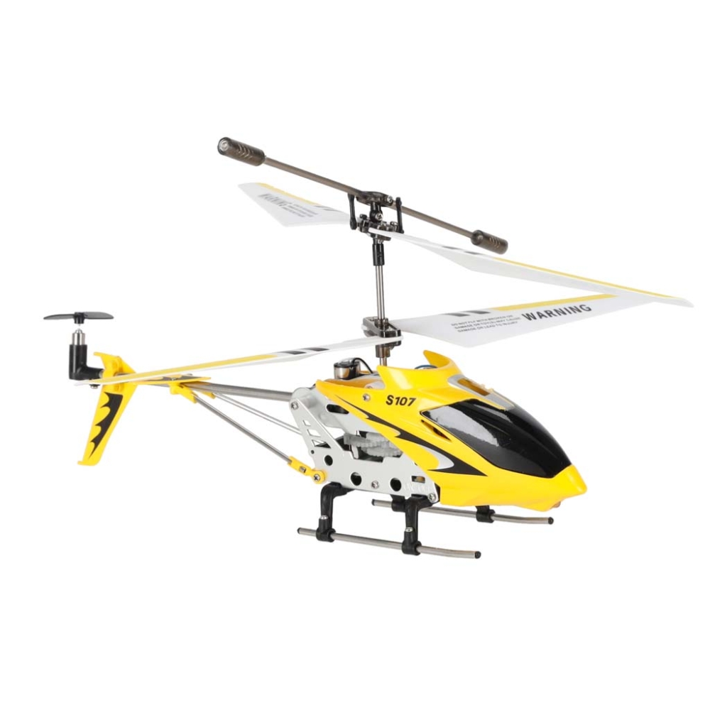 RC sraigtasparnis SYMA S107G geltonos spalvos-Žaislai, Auto ir transporto žaislai, Lėktuvai-e-vaikas