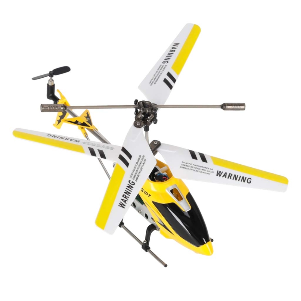 RC sraigtasparnis SYMA S107G geltonos spalvos-Žaislai, Auto ir transporto žaislai, Lėktuvai-e-vaikas