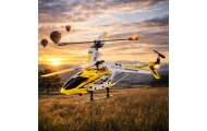 RC sraigtasparnis SYMA S107G geltonos spalvos