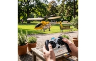 SYMA S107G RC sraigtasparnis geltonos spalvos