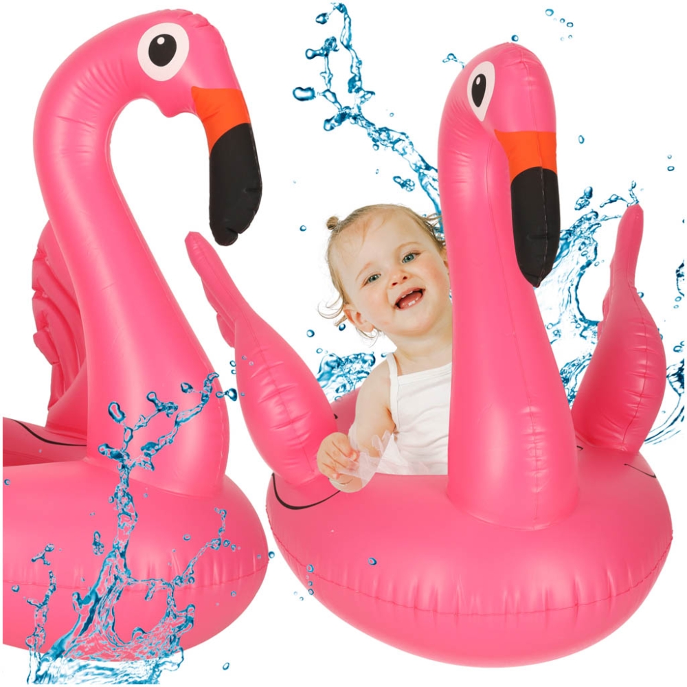 Pripučiamas ratas Flamingas-Žaislai, Lauko žaislai, Pripučiami ratai, žaislai, čiužiniai-e-vaikas